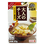 小岩井大人のチーズに「ジンジャー醤油味」が仲間入り 。大人のチーズシリーズは、キリンビール開発協力によりビールがすすむ味付けで大人の休日にピッタリの商品。「小岩井大人のチーズジンジャー醤油味」（小岩井乳業ニュースリリースｐｄｆ）は、本格的なうまみとコクをもったチーズにさわやかな生姜と風味豊かな醤油の組み合わせです。からだに優しいオルニチンが１袋当たり400mg配合されているのも嬉しいポイントです。 