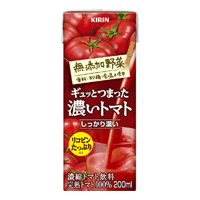 キリン 無添加野菜 ギュッとつまった濃いトマト<常温保存可能品>