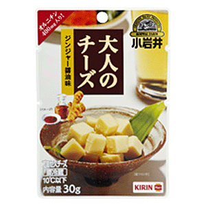 小岩井大人のチーズ(ジンジャー醤油味)