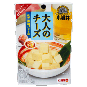 小岩井大人のチーズ(帆立バター醤油味)