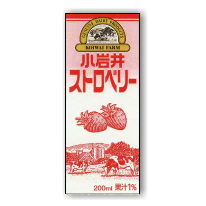 全国通販 小岩井ストロベリー いちごオレ Ll0 紙パック常温保存可能品