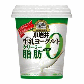 小岩井生乳ヨーグルト クリーミー脂肪０(ゼロ)400g