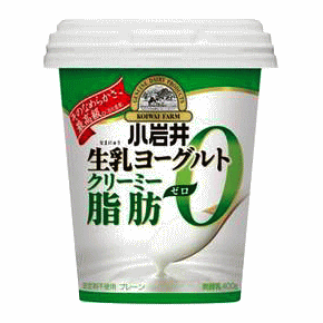 小岩井生乳ヨーグルト クリーミー脂肪0(ゼロ)400g