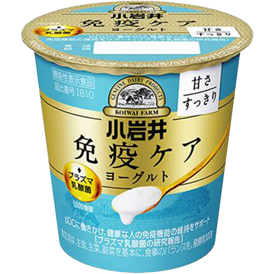 小岩井免疫ケアヨーグルト（甘さすっきり）100ｇプラズマ乳酸菌